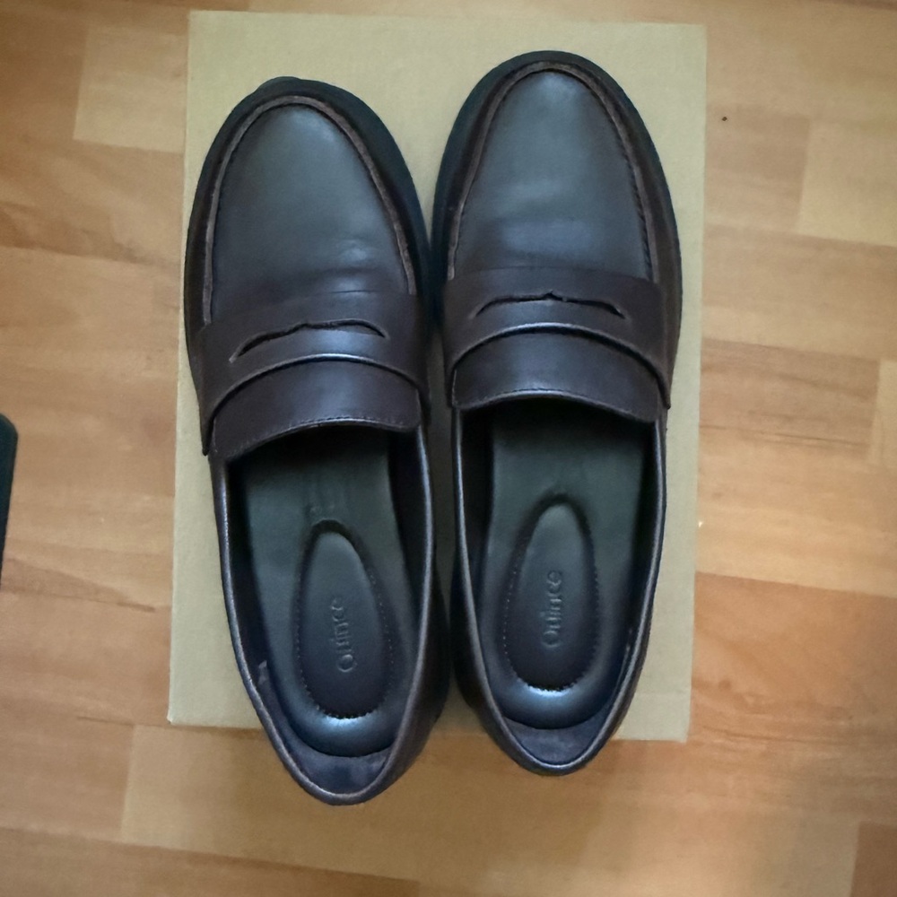 Quince Classic Women’s lug sole Penny Loafers